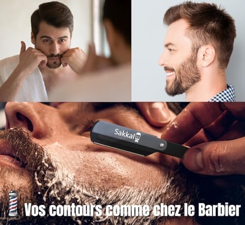 Vue 2 de Rasoir Barbe Coupe