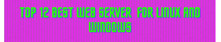 Best Web Server