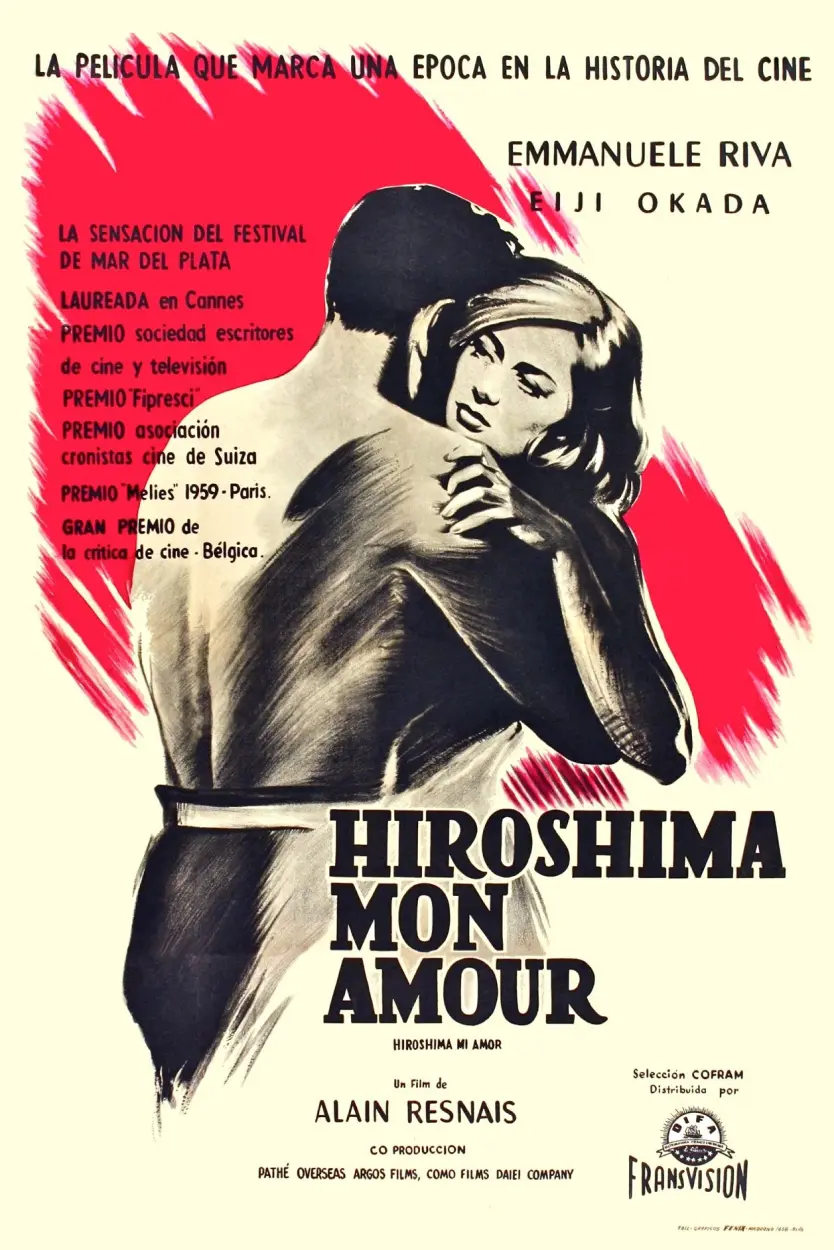 Hiroshima mon Amour, movie posters image