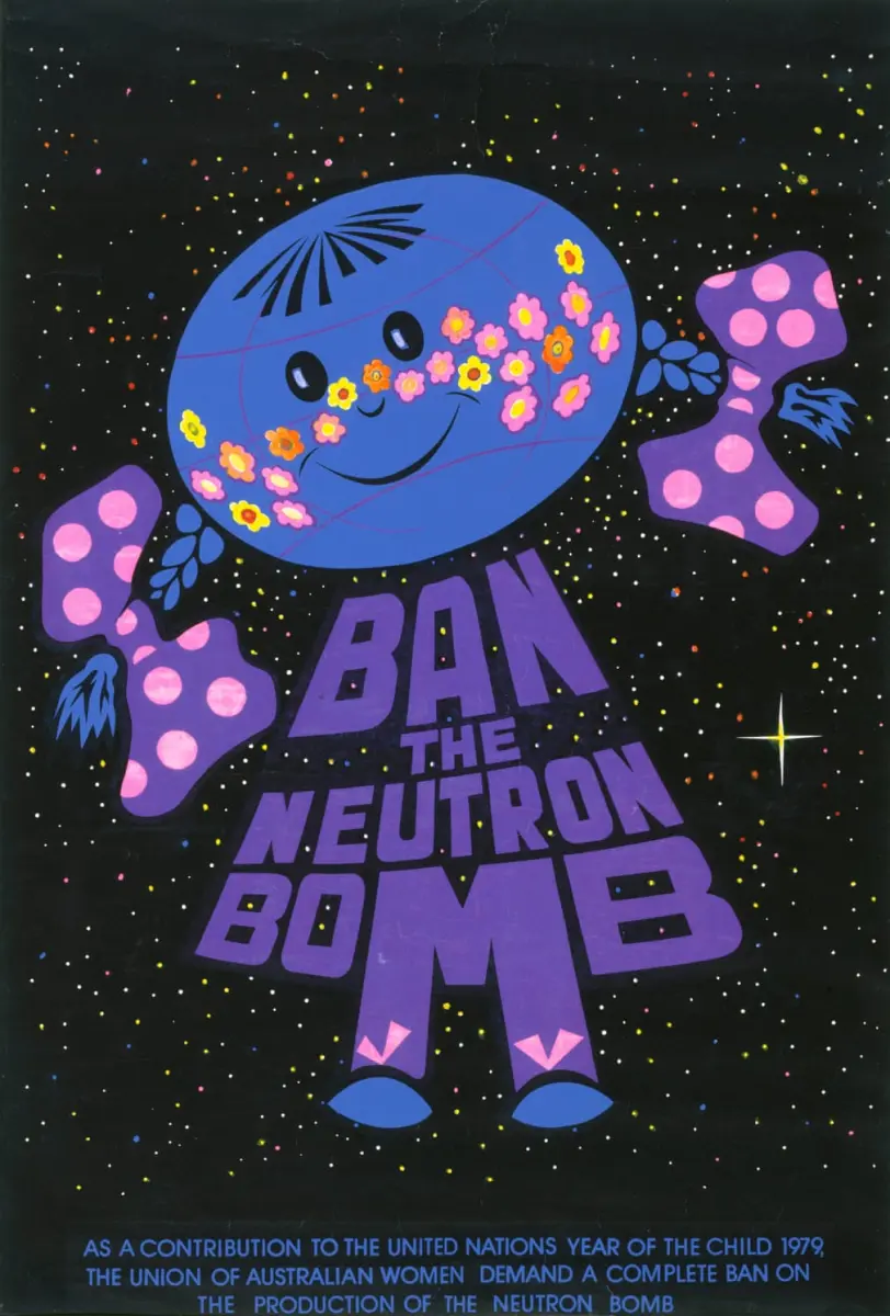 R. Sawyer, 1979, Ban the neutron bomb image