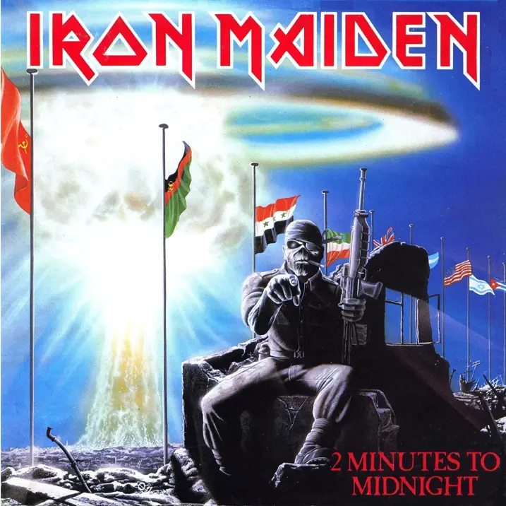 iron maiden, 1971 2 minutes to midnight album image