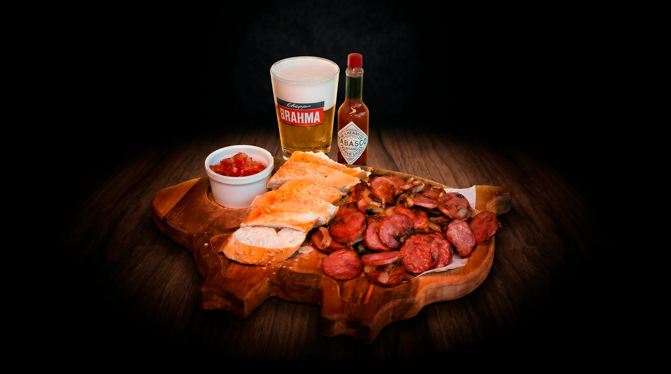 Calabresa Acebolada
