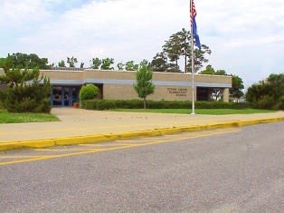 Mechanical equipment at Ocean Lakes Elementary School