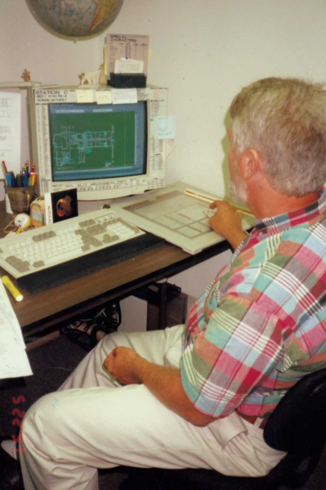 Early computer-aided drafting technology