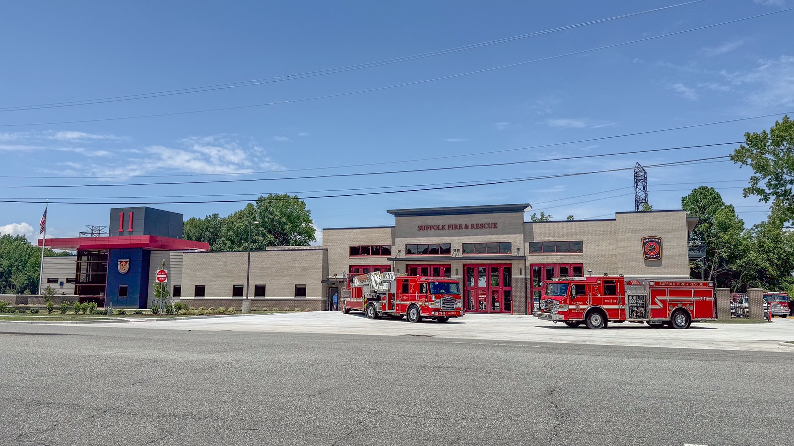 Suffolk Fire Station #11 and Training Tower