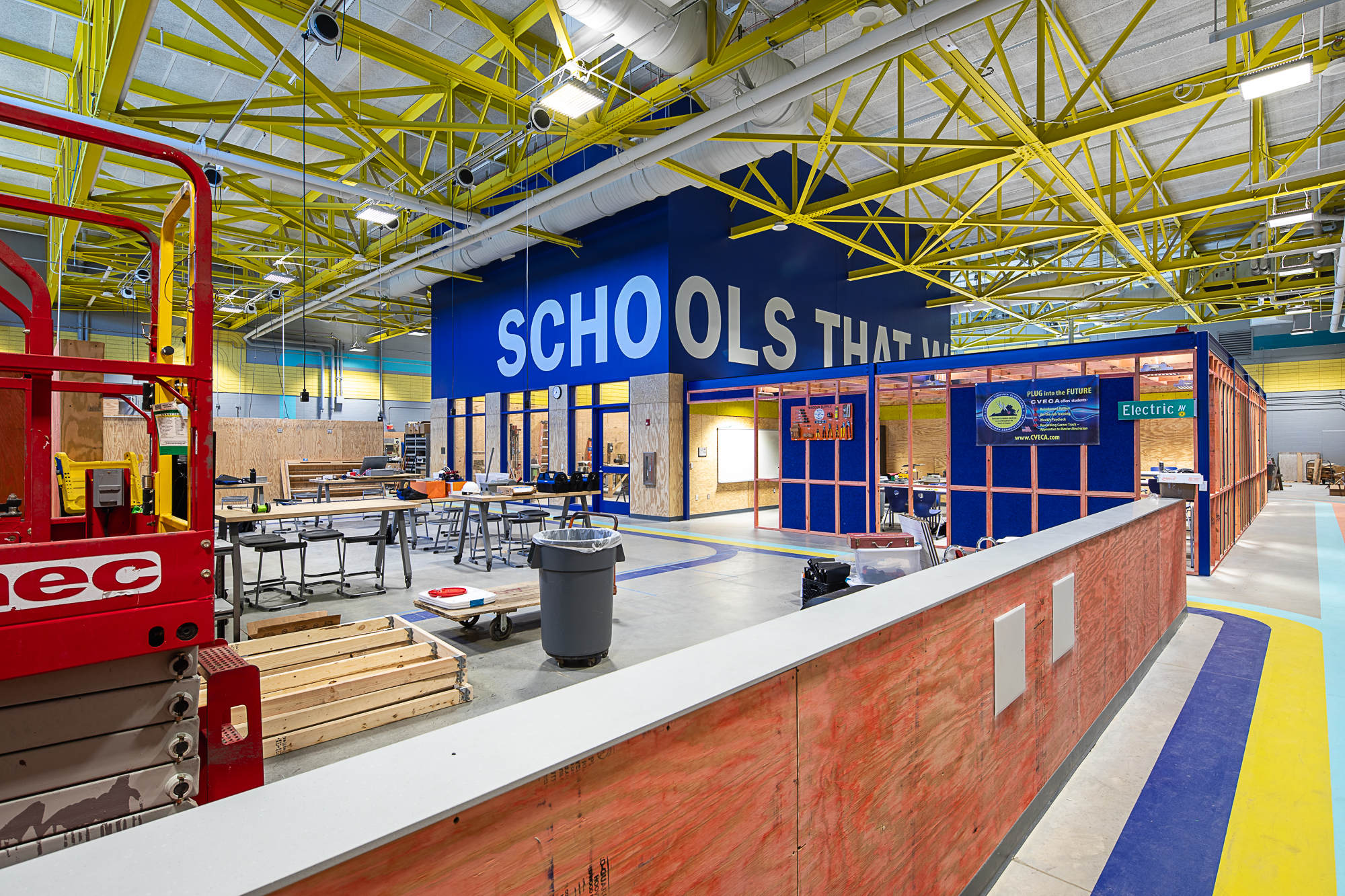 Career and technical education learning space