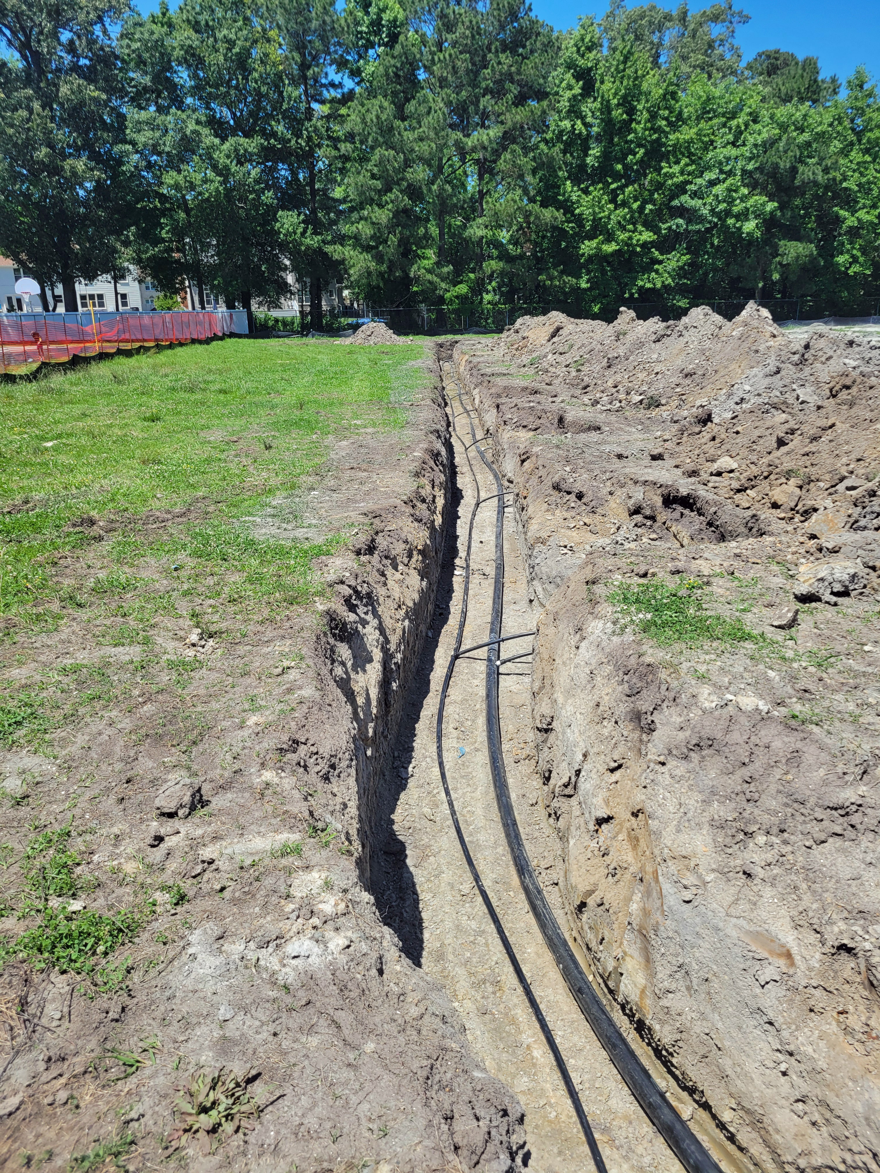 Rosemont Forest Elementary School geothermal system