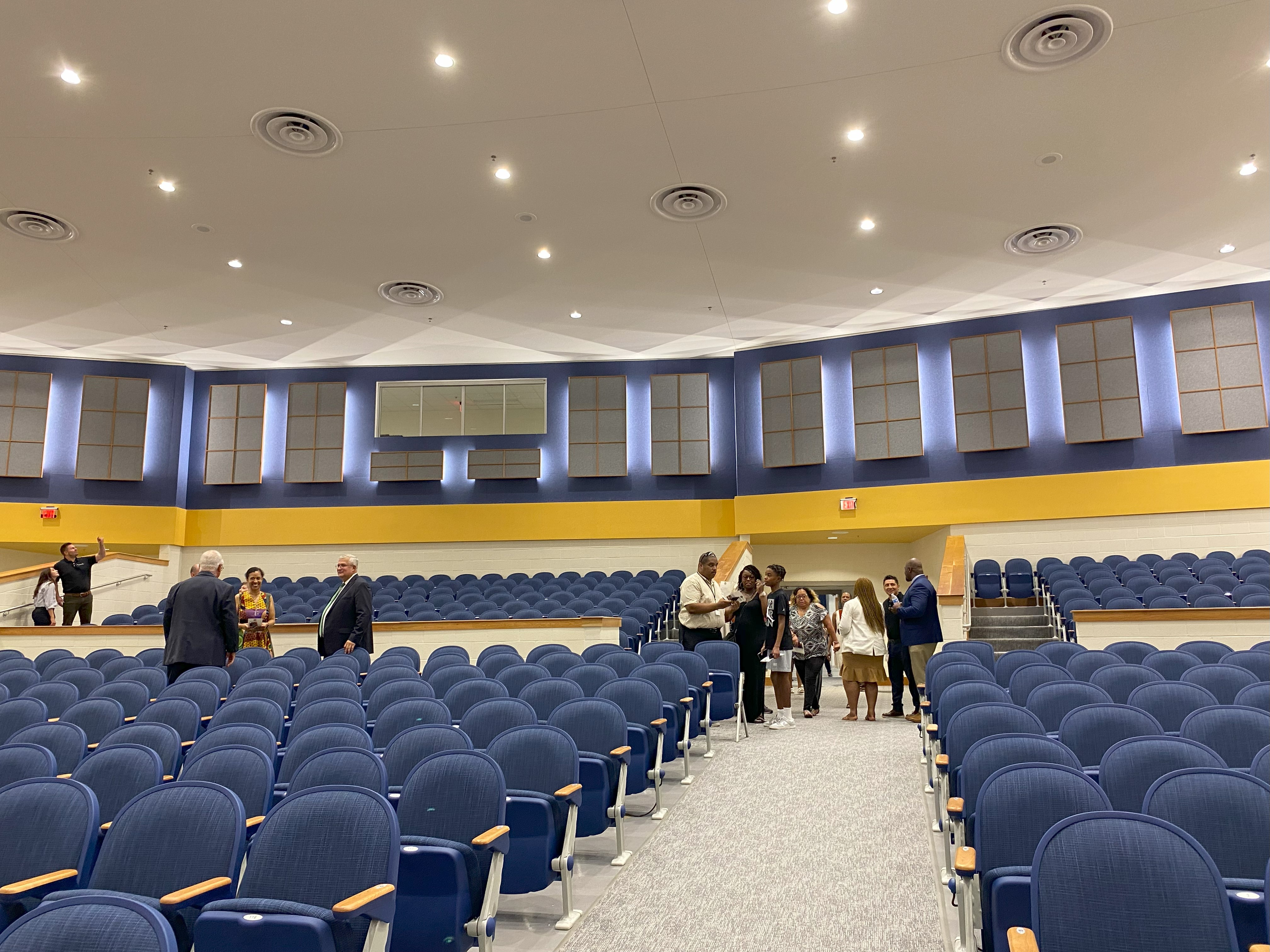 Deep Creek Middle School classroom