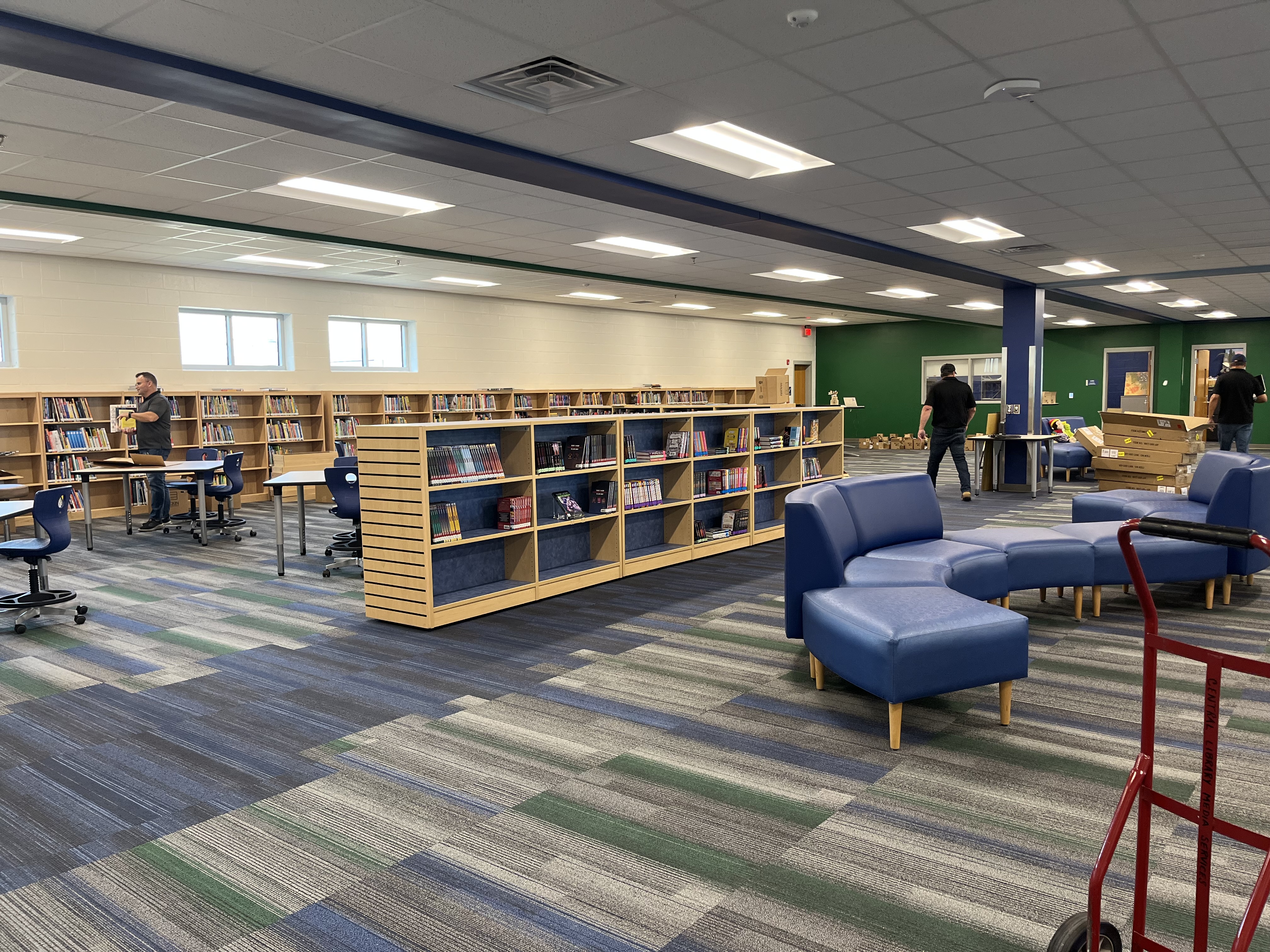 Deep Creek Middle School common area