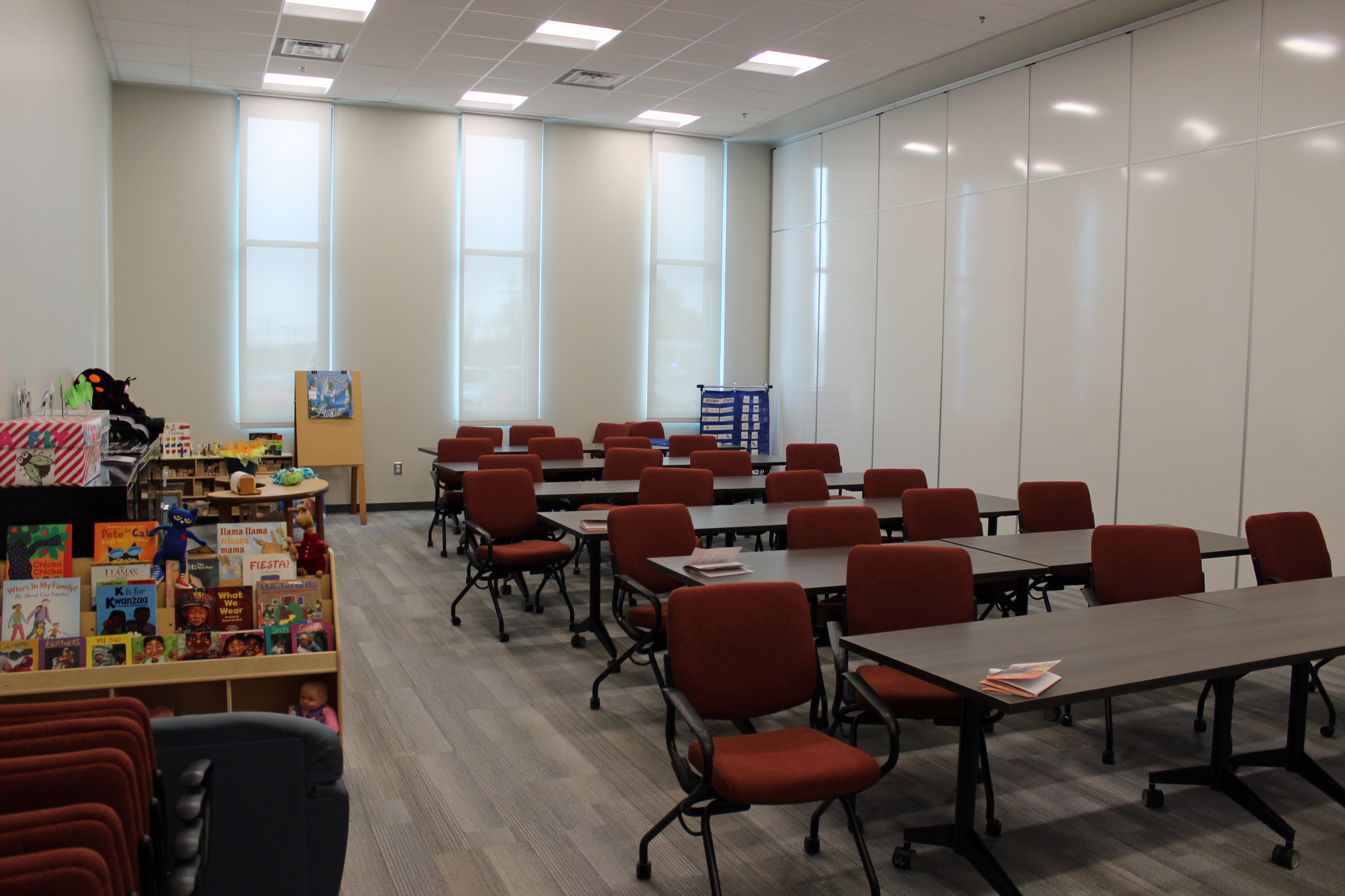 Early childhood learning environment at the SECRA Center