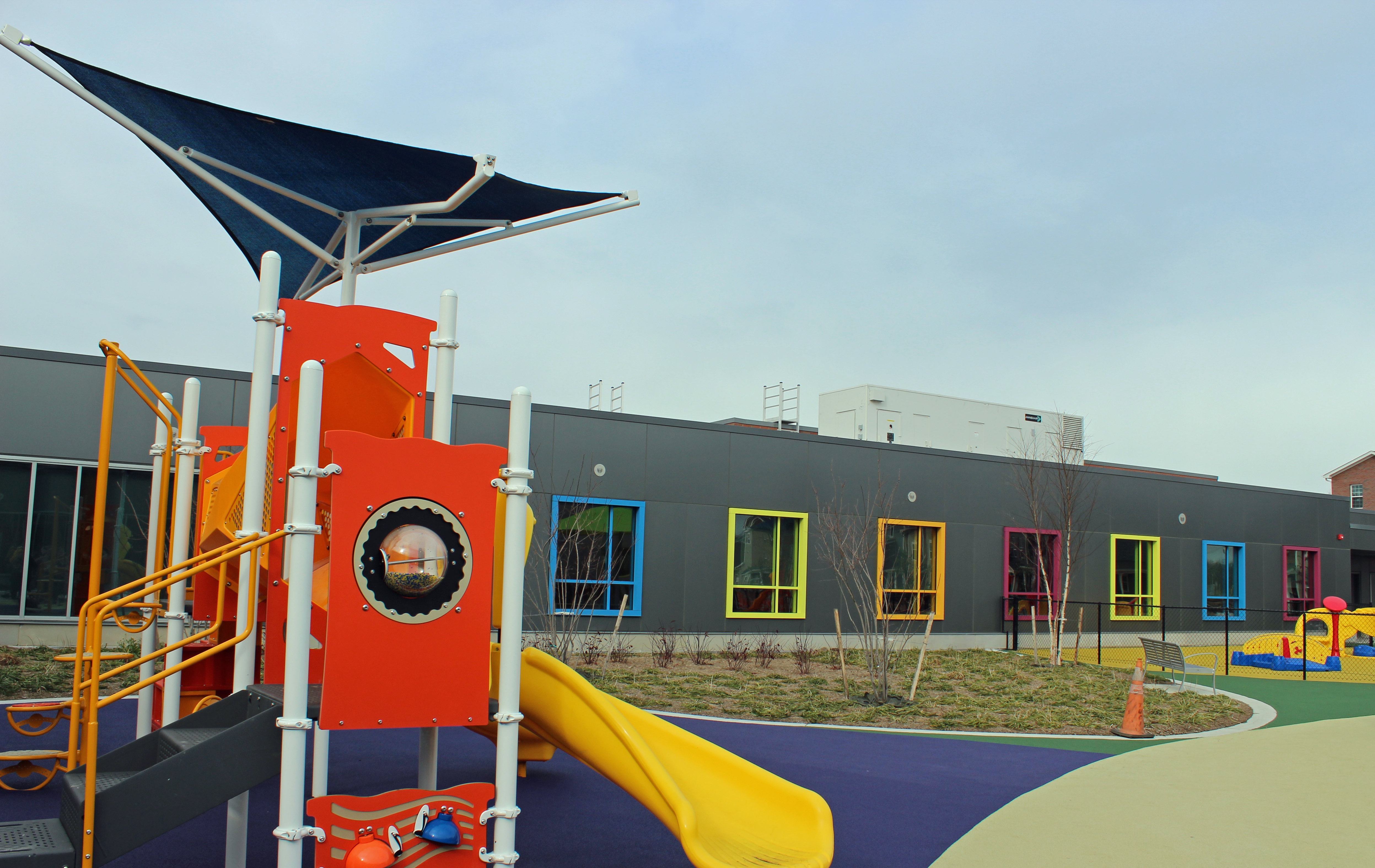 Interior learning space at the SECRA Early Childhood Development Center