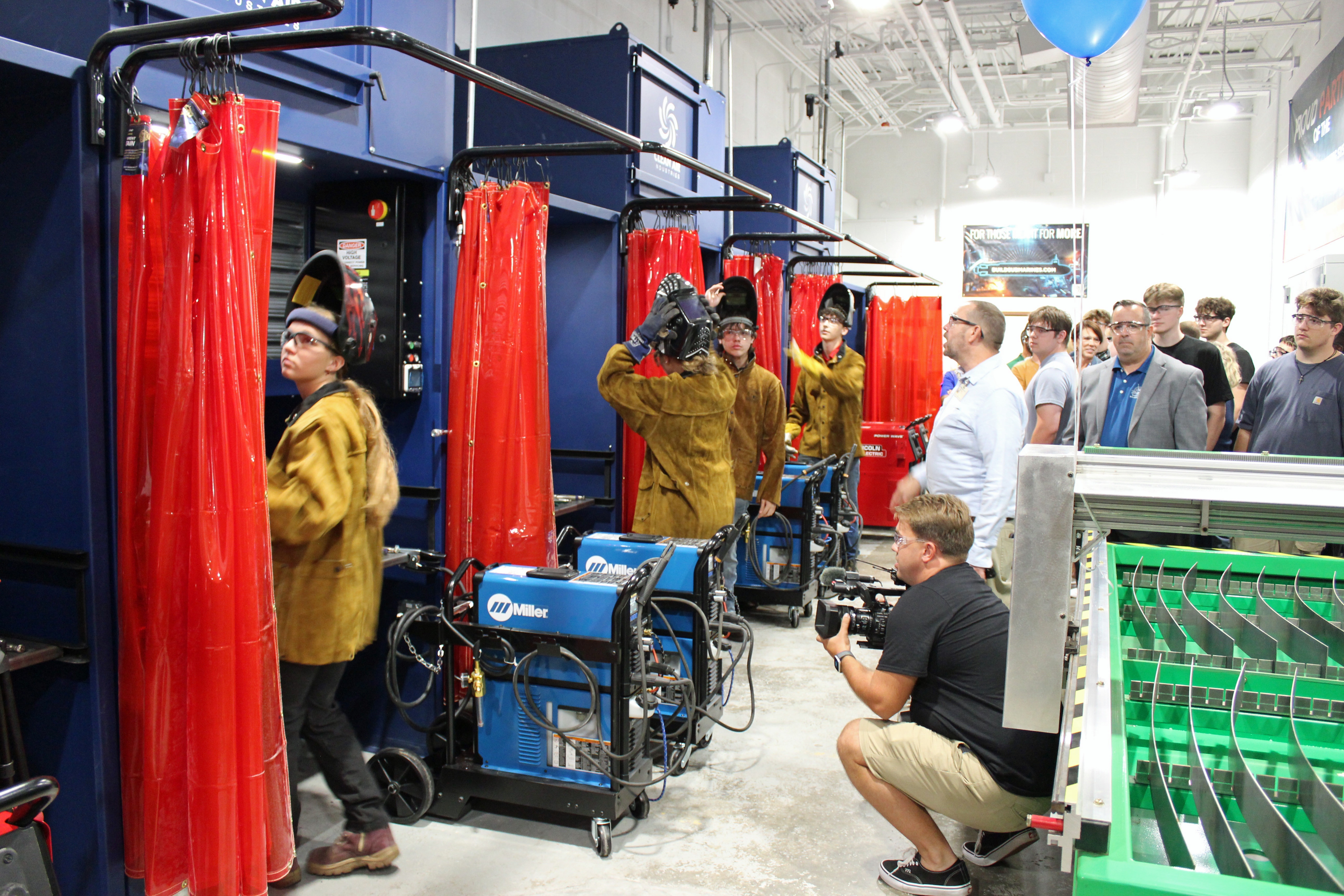 Completed Virginia Beach maritime welding training lab
