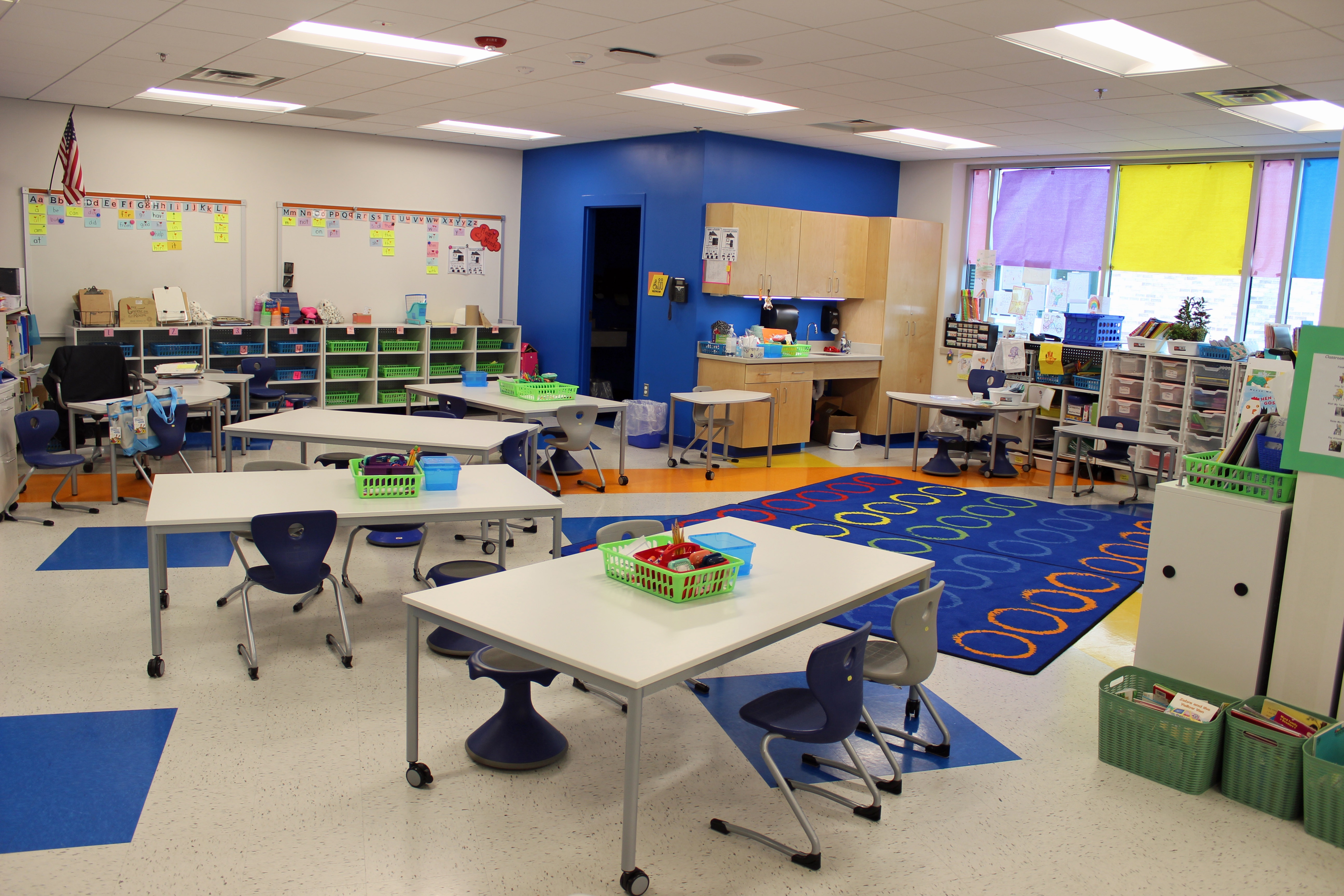 Student learning space at E.W. Chittum Elementary School