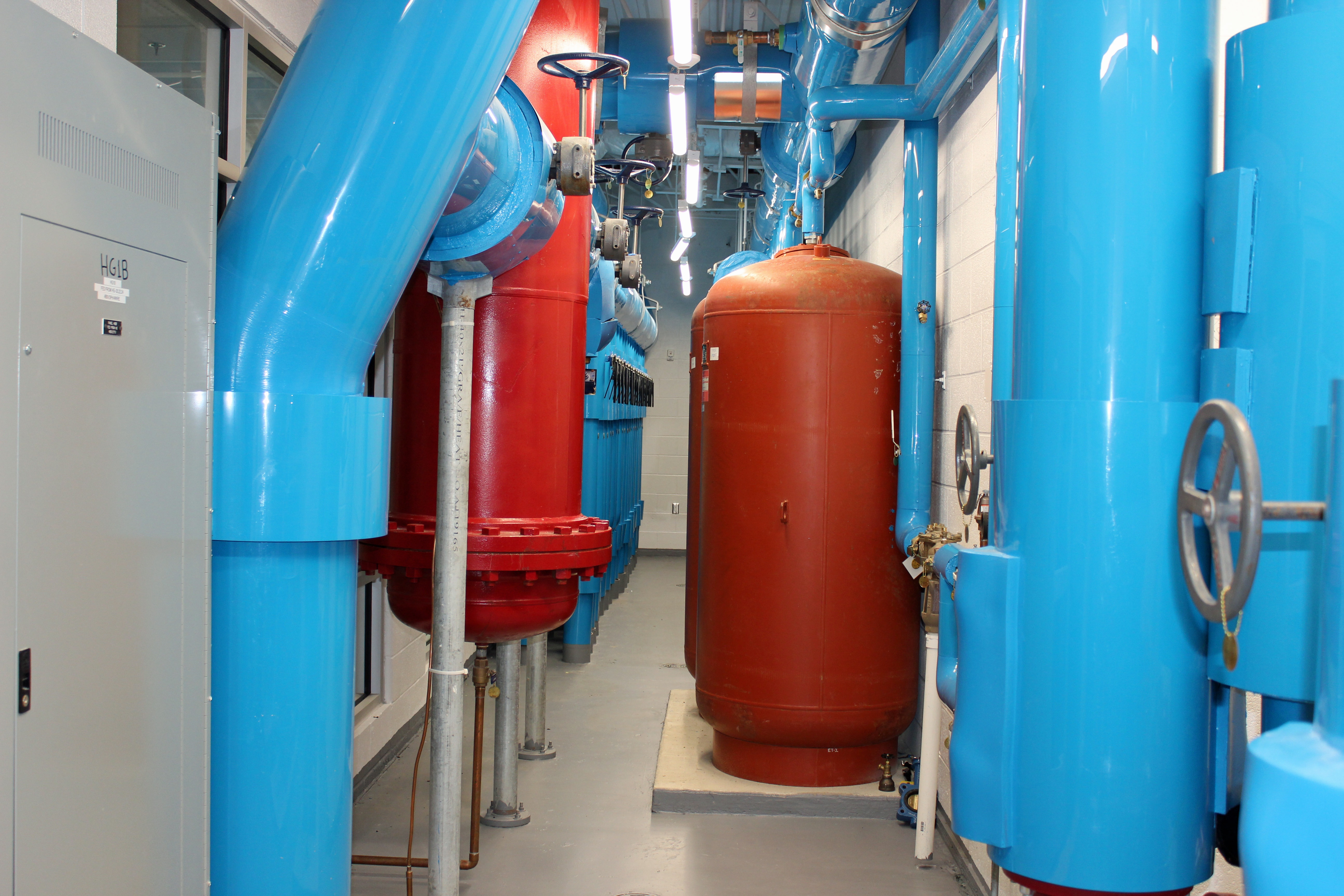Interior of Princess Anne Middle School