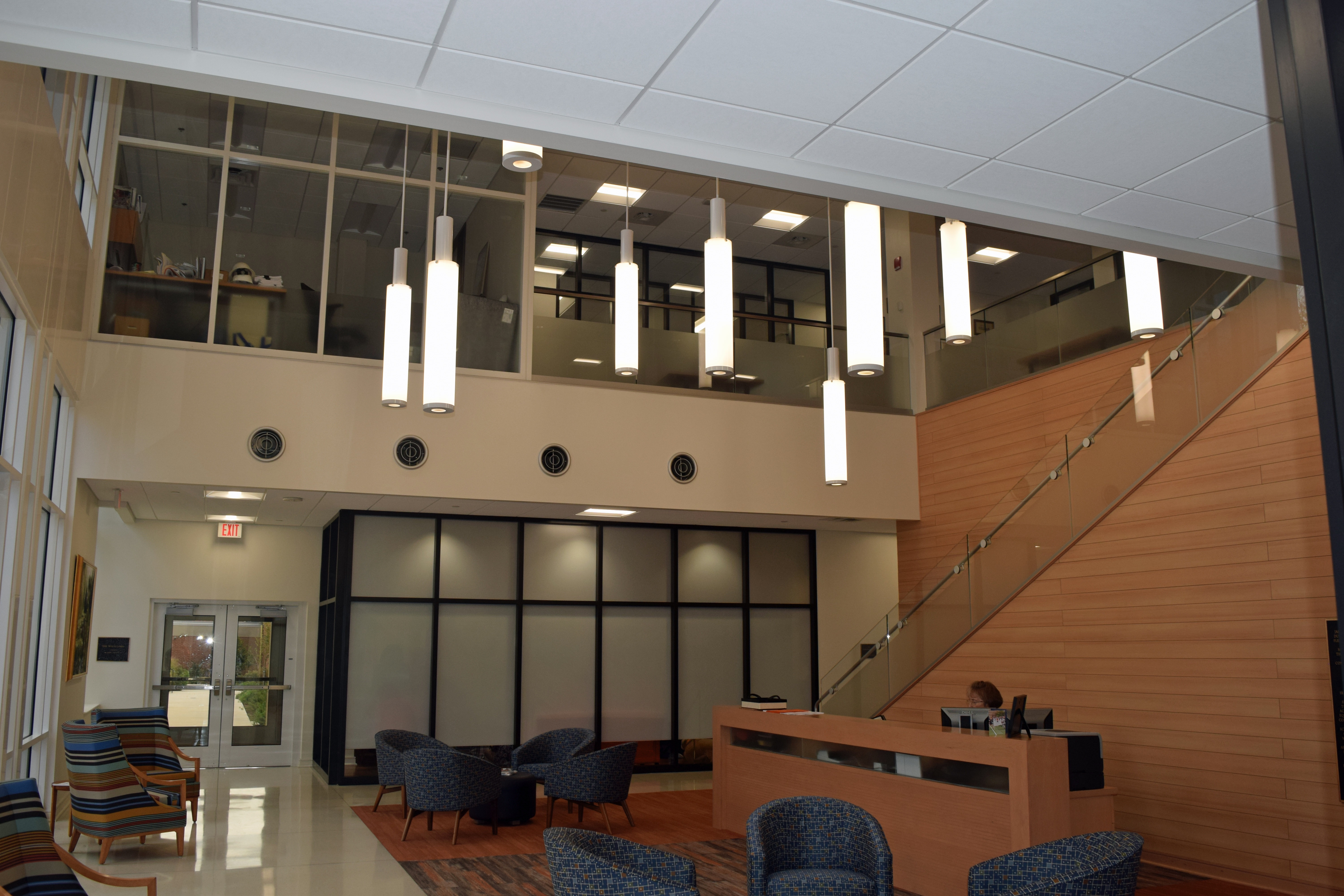 Interior campus space at Norfolk Academy