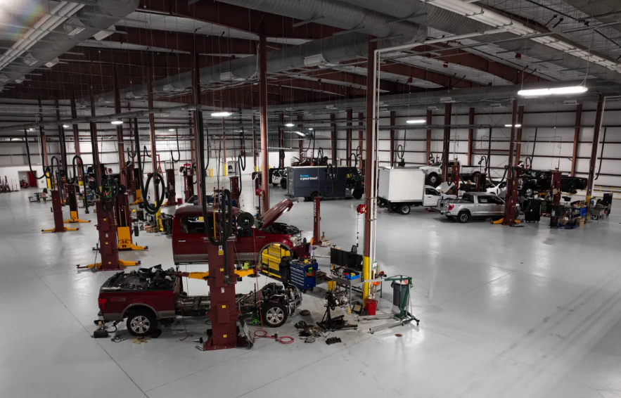 Beach Ford Fleet Maintenance Facility
