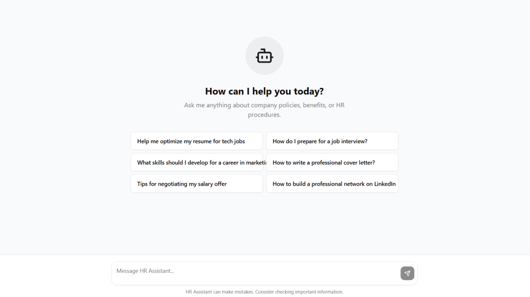 HRCompass – AI Career Assistant