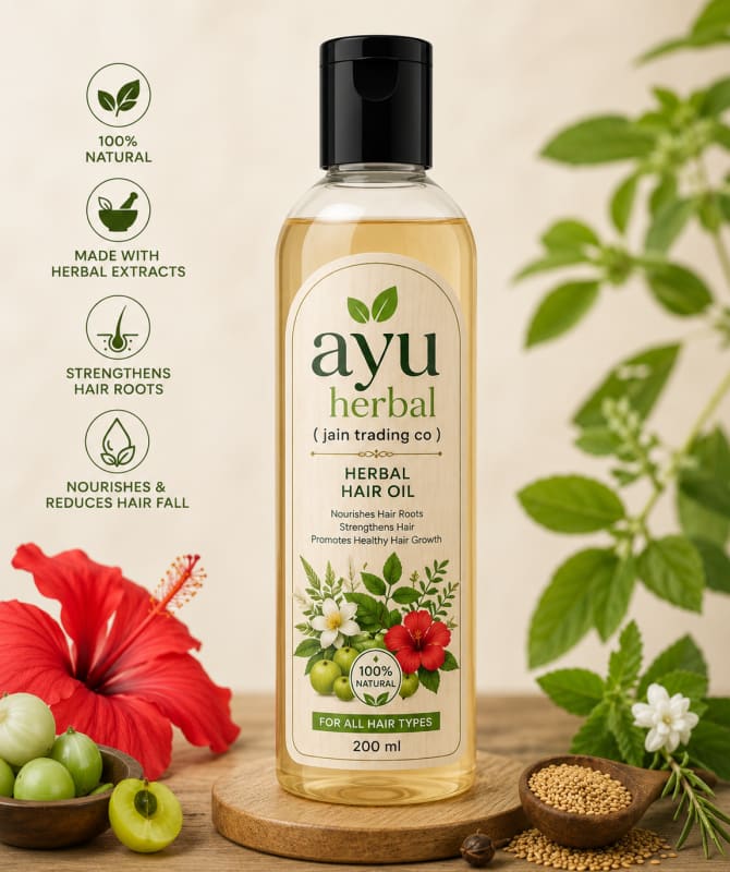 herbal hair oil