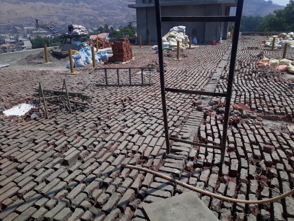 VM Enterprise Terrace Area Waterproofing & Brick Bad COBA & IPS  Project 3