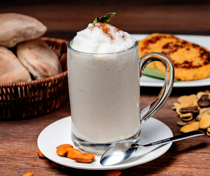 Desayuno nutritivo Ponche de Haba y Almendras - Sonqu