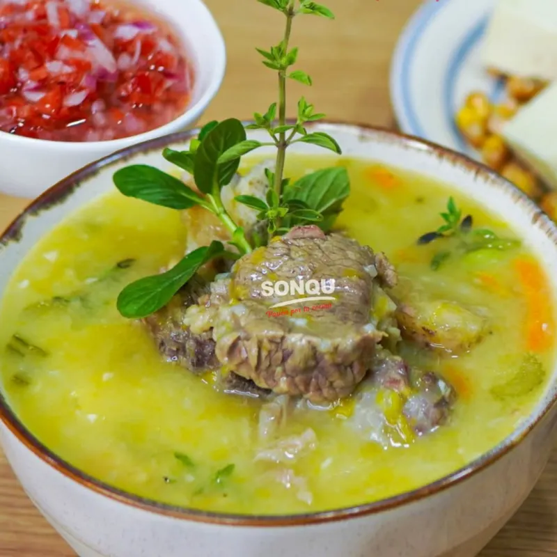 Receta Sopa de Morón - Sonqu