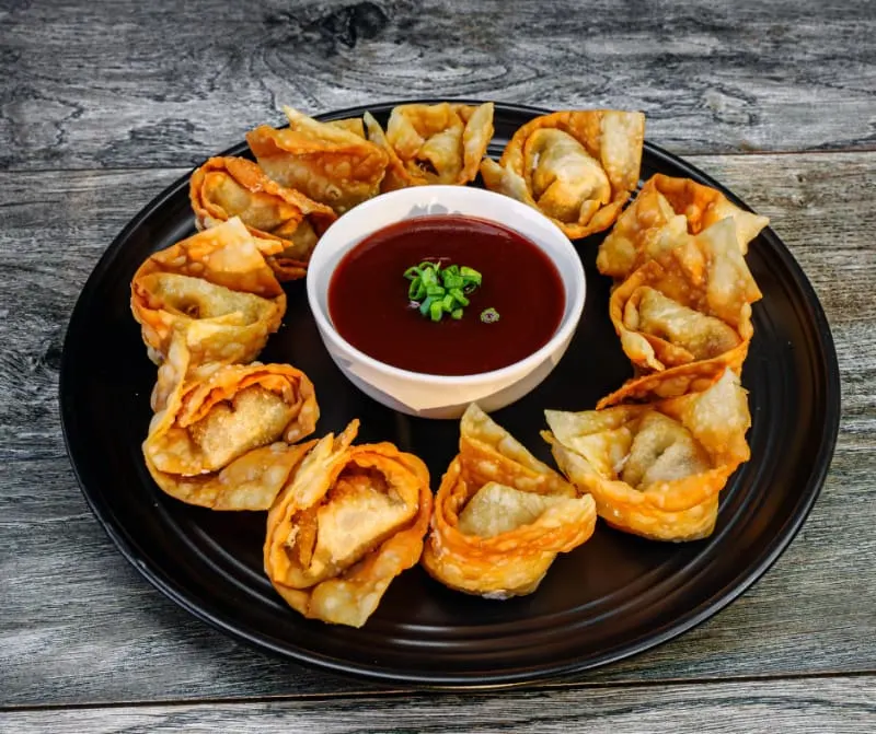 Receta de Wantenes fritos rellenos - Sonqu