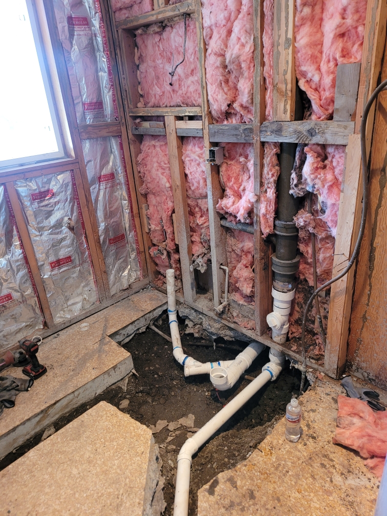 sewage line repair and relocation