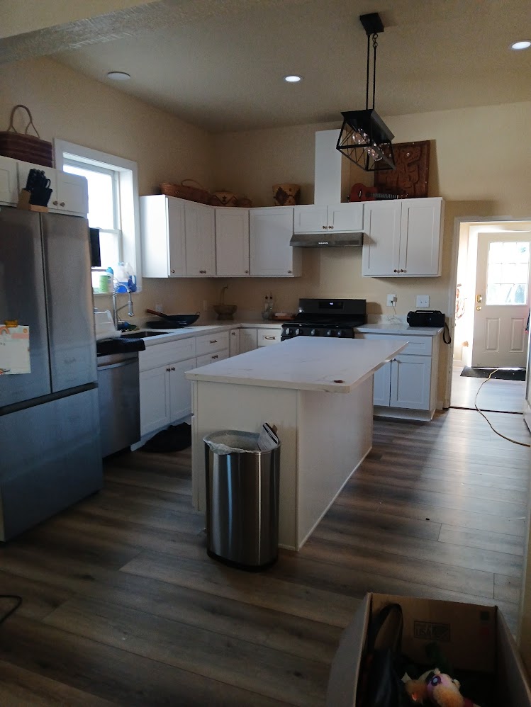 completely renovated modern kitchen
