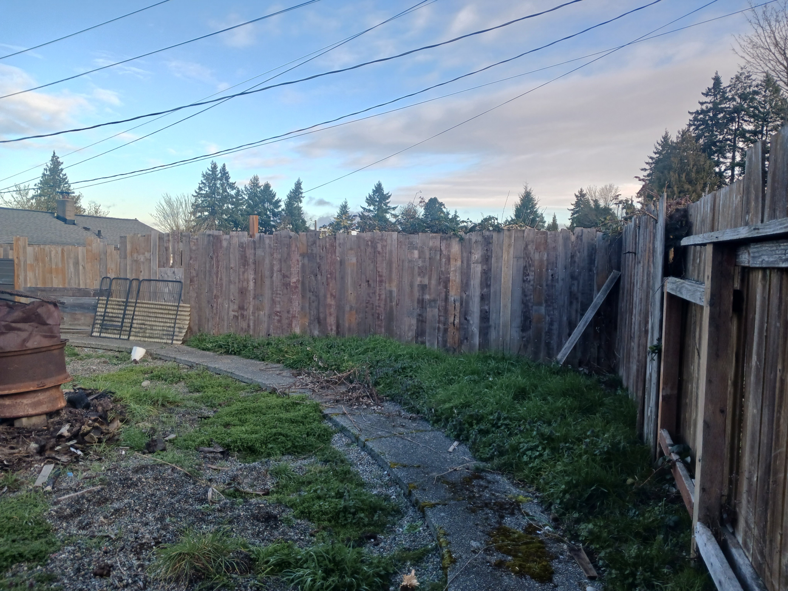 a complete fence tear down and installation