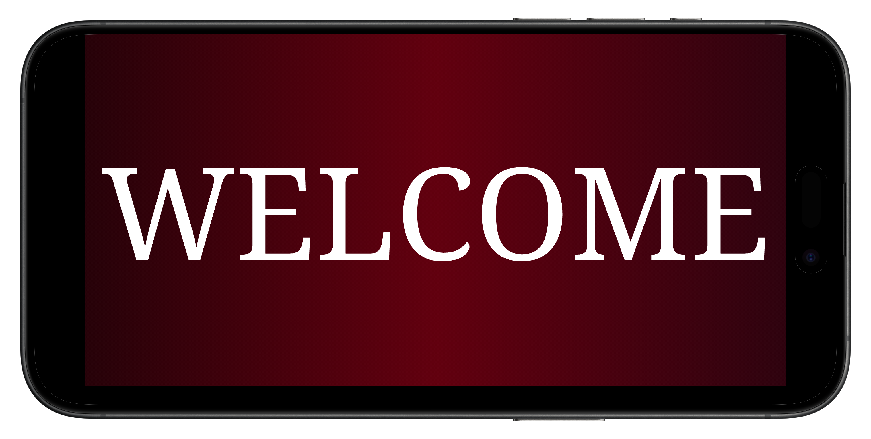 Display large text on entire screen