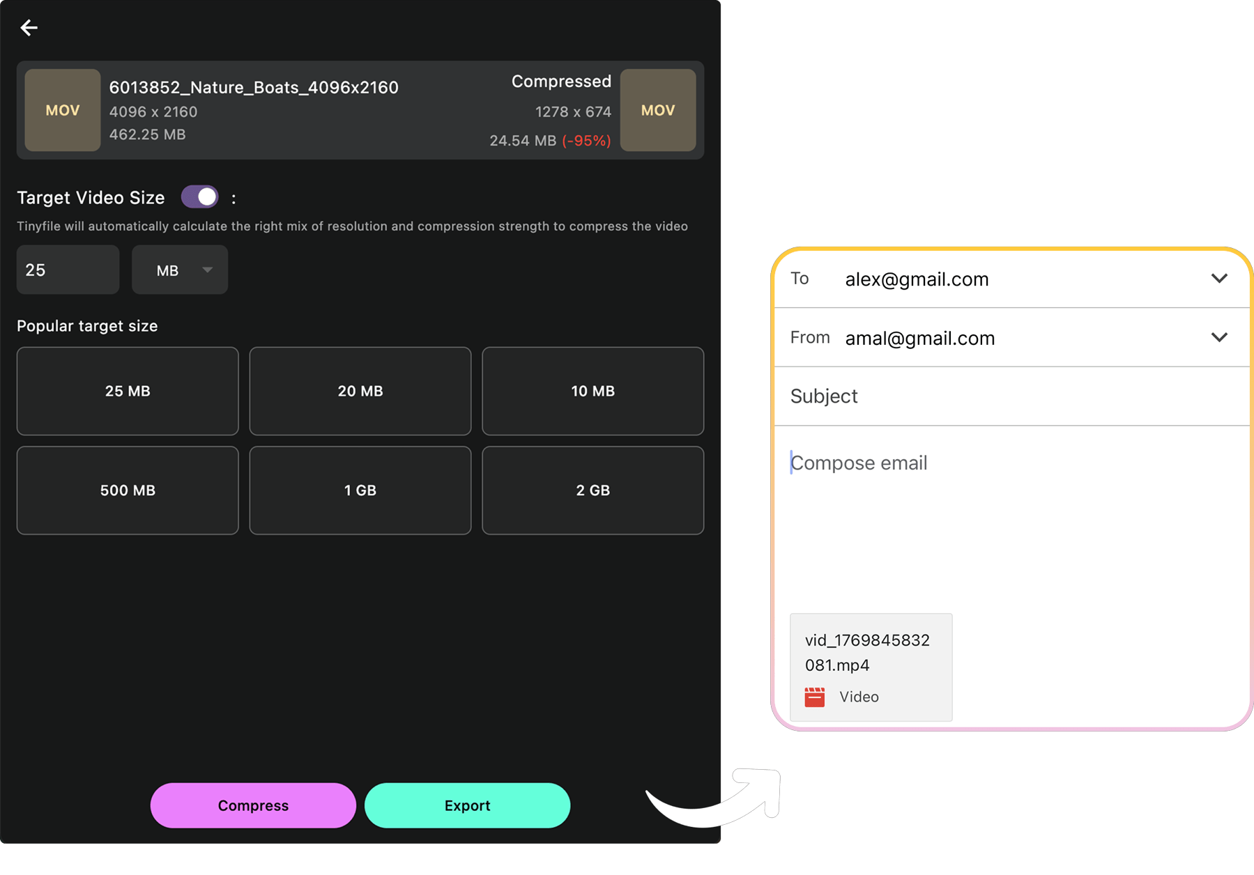 TinyFile desktop app
