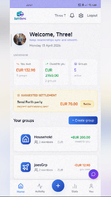 Split-Sync light mode and dark mode navigation