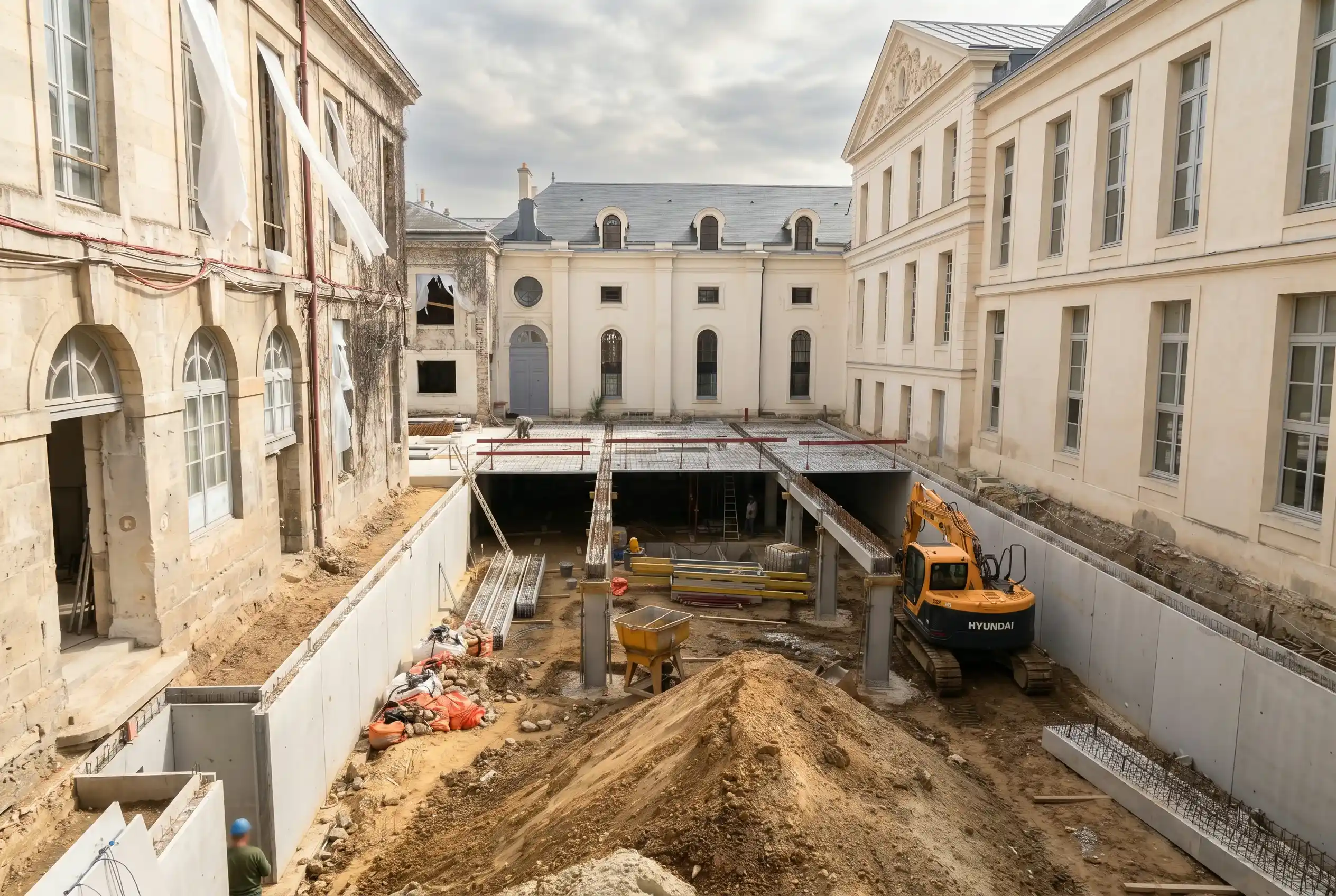 Équipement public et bâtiment patrimonial, AMO Optima