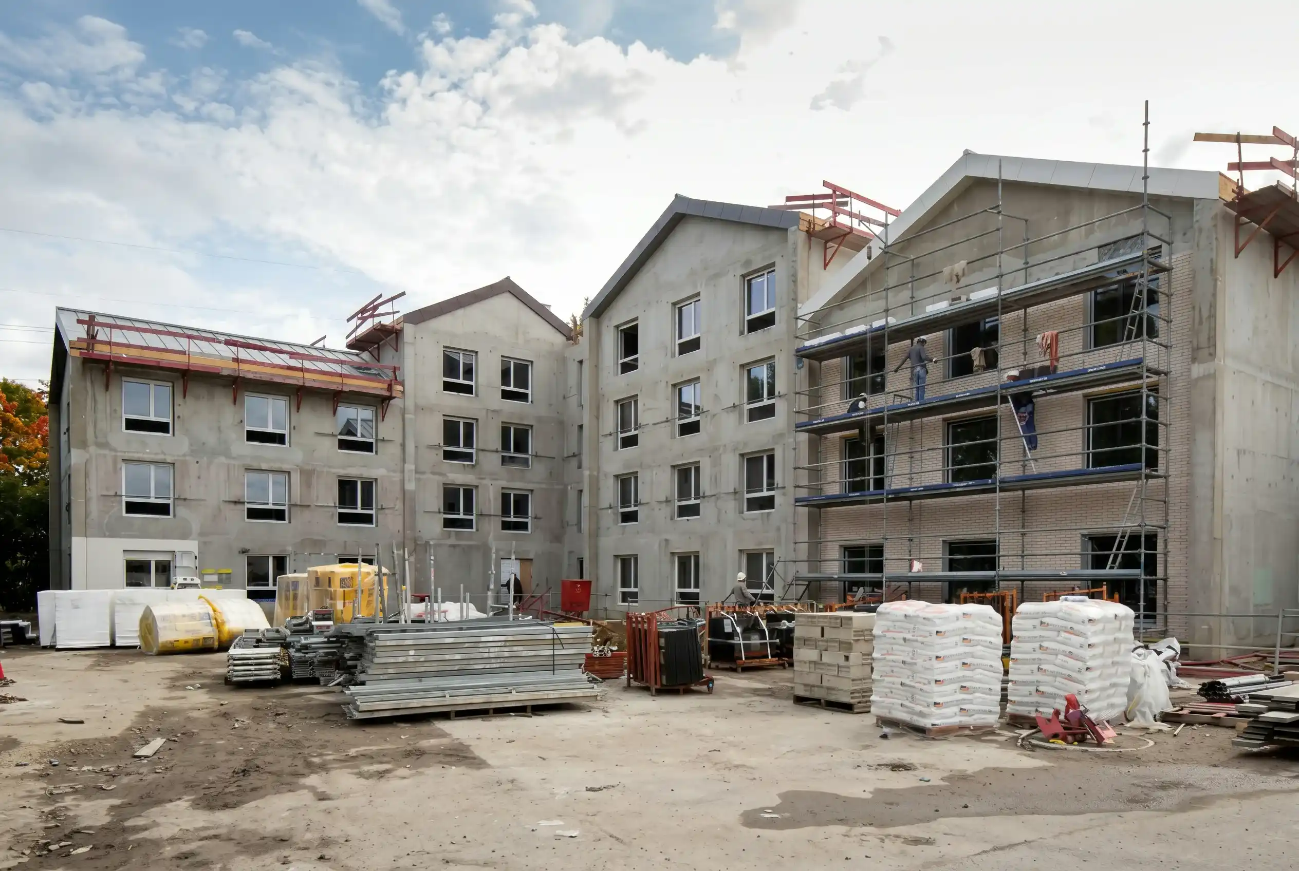 Réalisation logements collectifs Optima Ingénierie