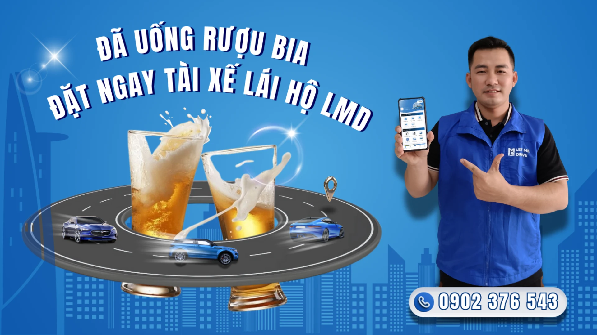 Thuê tài xế lái xe hộ LMD Let Me Drive banner 4