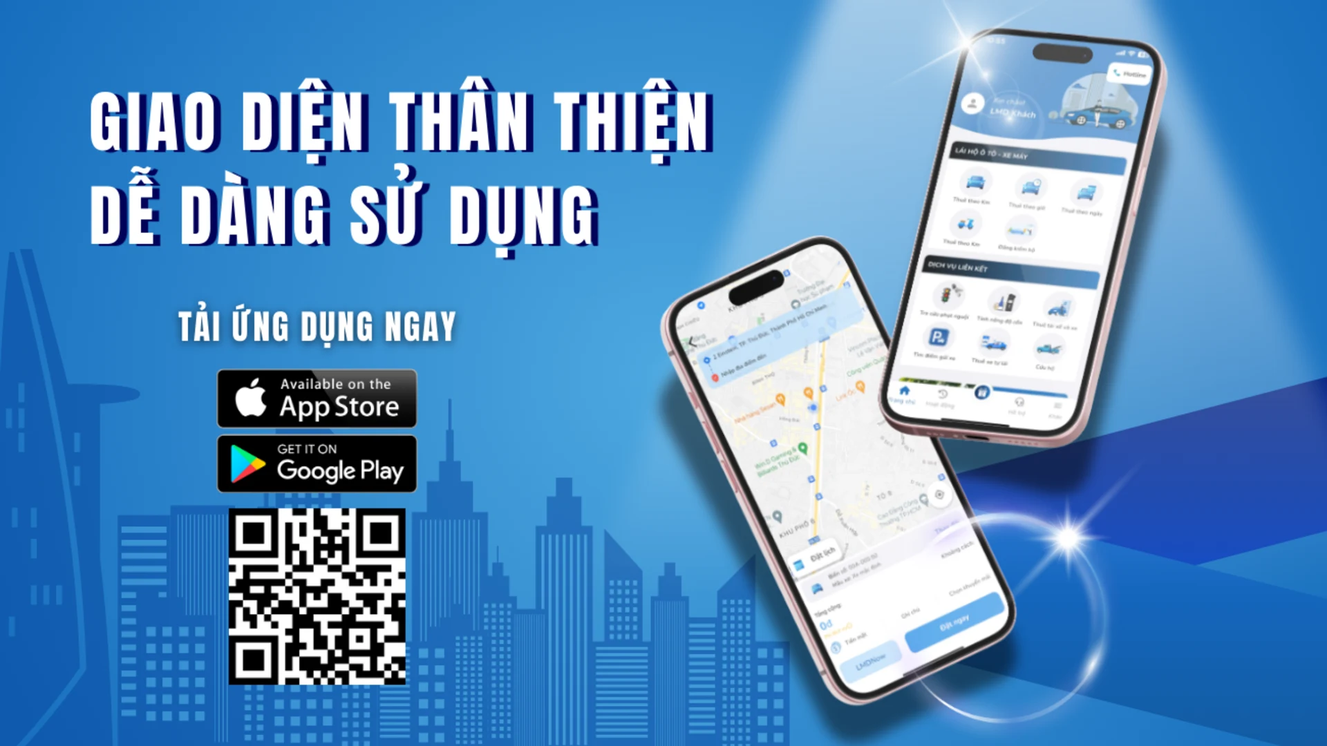 Thuê tài xế lái xe hộ LMD Let Me Drive banner 2