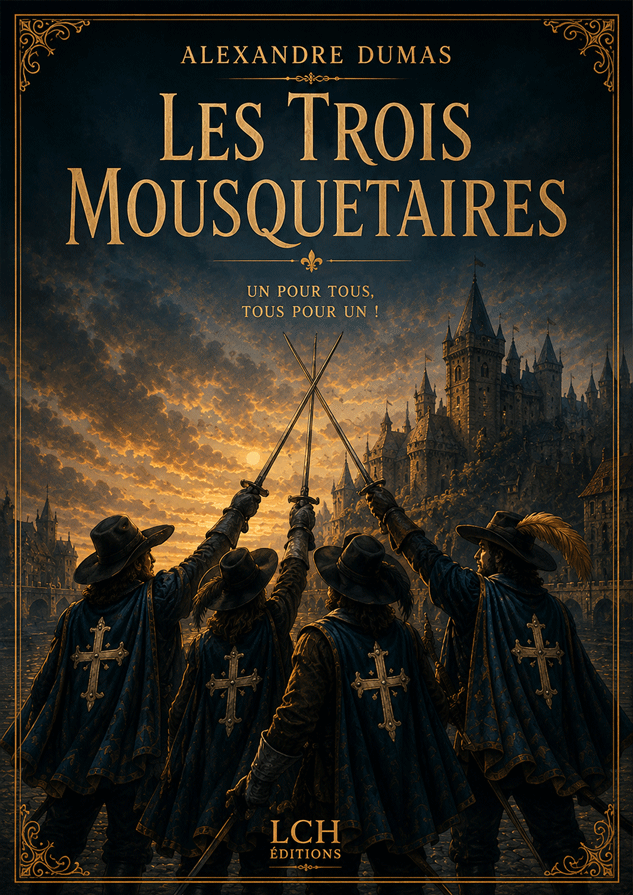 Couverture de Les Trois Mousquetaires
