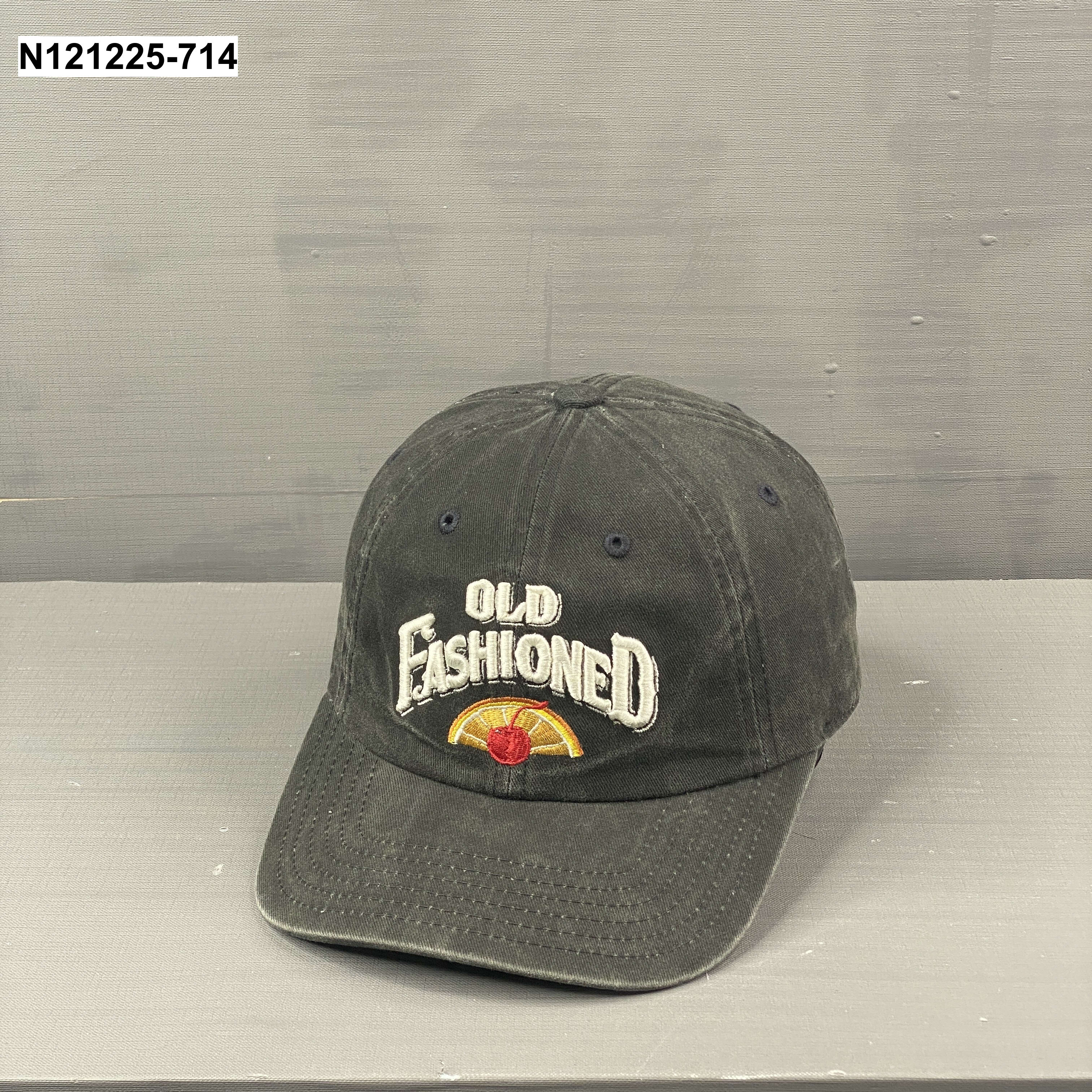 Old Fashion Archive Cocktail Black Dad Cap American Needle