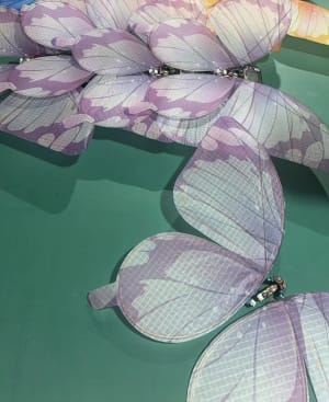 Butterfly Drone performing a wedding entrance