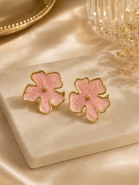 Premium Anti-Tarnish Earrings for Women | Luxury Gold-Plated Statement Stud Earrings | Long-Lasting Fashion Jewellery