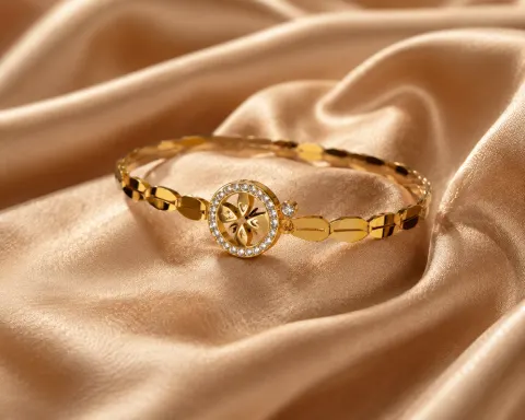 Premium Anti-Tarnish Stainless Steel Bracelet for Women | Luxury Gold-Plated Adjustable Cuff Bracelet