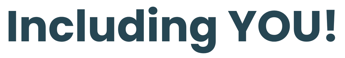 Including YOU! Logo