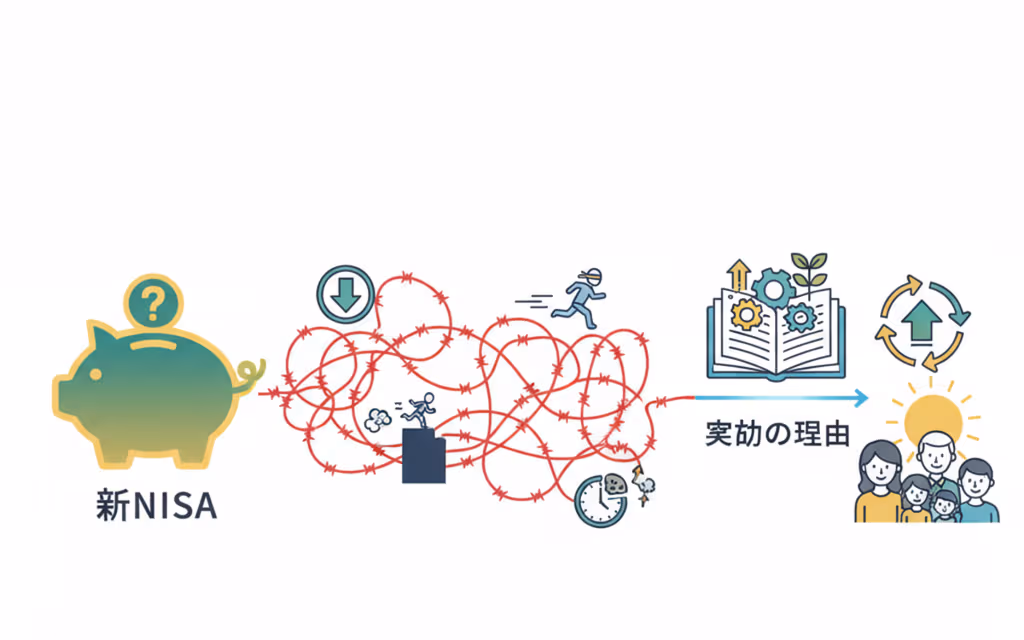 新NISAで初心者が陥る「罠」とは?やってはいけないことと成功の理由を徹底解説