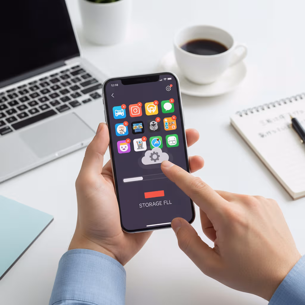 iPhoneのスマホゲーム容量不足を解消！効果的な減らす方法と対策