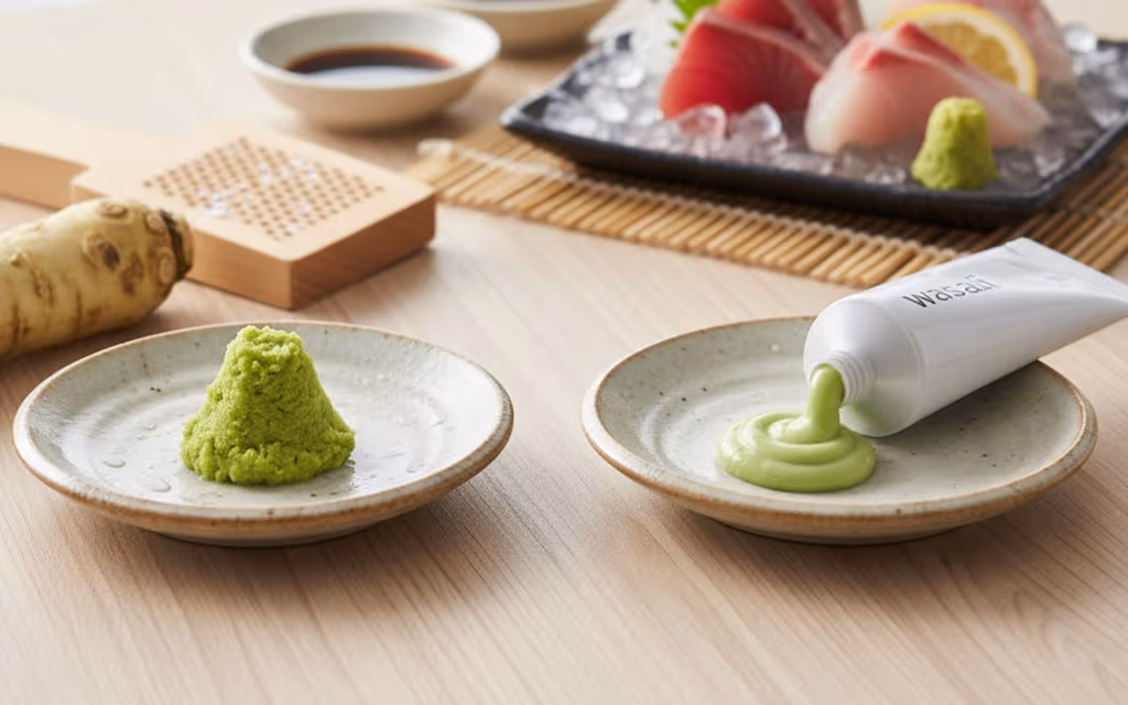 本わさびとチューブわさびの違いと栄養:日本の食文化を深く味わうガイド