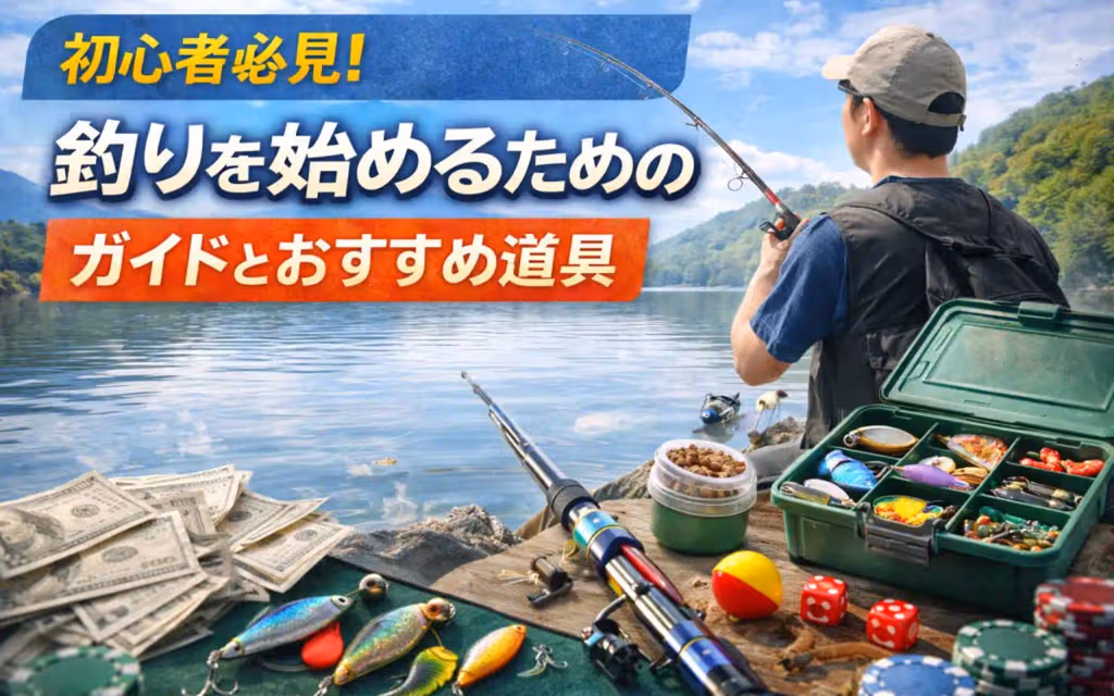 初心者必見!釣りを始めるためのガイドとおすすめ道具