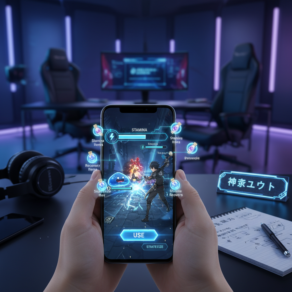 転スラゲーム初心者必見!スタミナ回復アイテムの最適投資戦略【神崎ユウト解説】