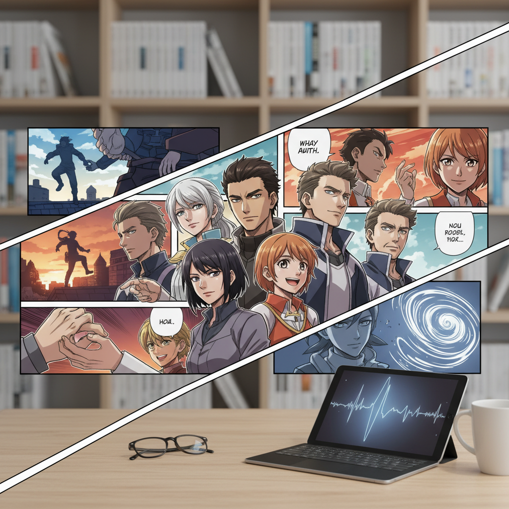 「〇〇」という話題の漫画の読者が、特に魅力的だと感じた登場人物の描写やストーリー展開をネタバレなしで教えてください。