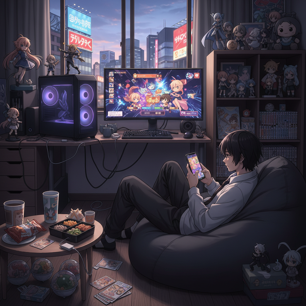 日本のアニメファンが日常のエンタメにモバイルソーシャルゲームを選ぶ深層理由