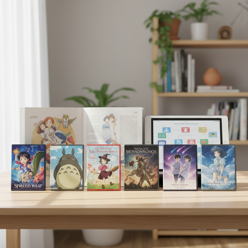 初めて名作ファンタジーアニメを見る人におすすめの、分かりやすい作品とその理由を教えてください。